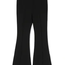 Расклешенные брюки с логотипом