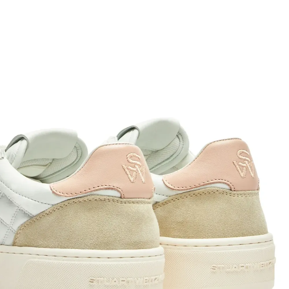 Стеганые кроссовки на платформе