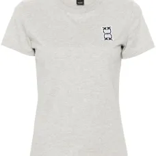 Футболка с нашивкой-логотипом