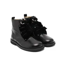 Ботинки с бантом