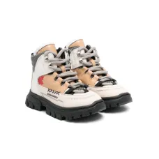 Ботинки со вставками