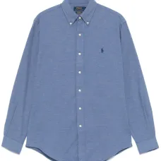 Меланжевая рубашка