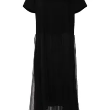 Платье с короткими рукавами