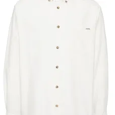 Рубашка из органического хлопка с вышитым логотипом