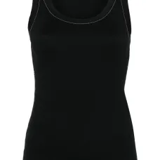 Топ в рубчик с цепочкой