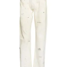 Джинсы с принтом