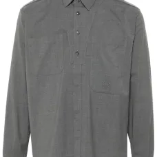 Рубашка с вышитым логотипом