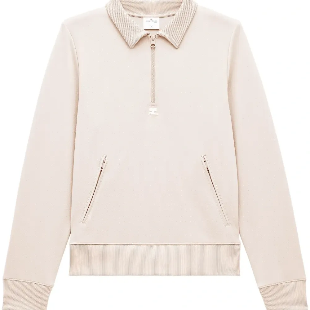 Рубашка поло на молнии