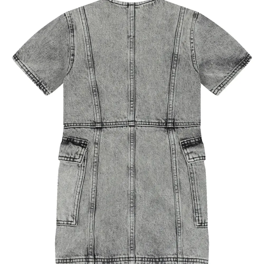 Джинсовое платье с логотипом Джинсовое платье с логотипом