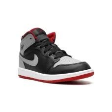 Кроссовки Air 1 Mid Black/Grey/Red
