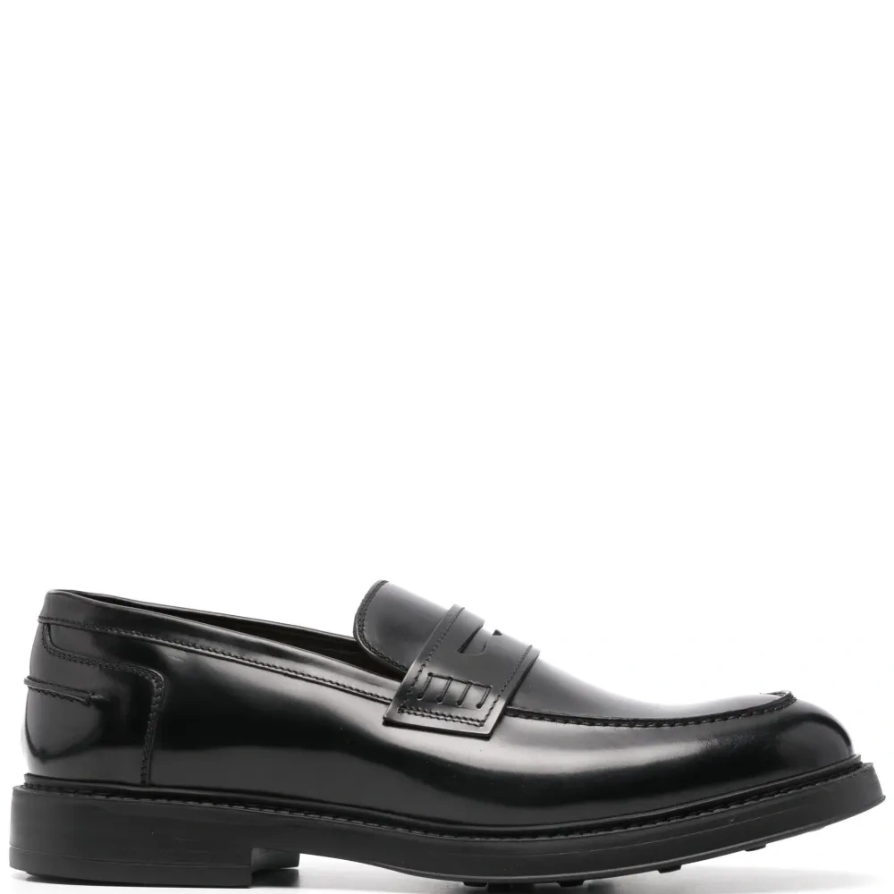 Кожаные лоферы