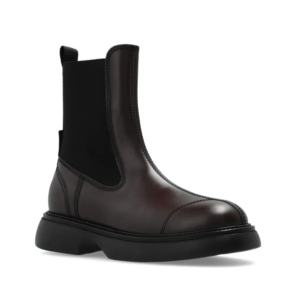 Кожаные ботинки Кожаные ботинки