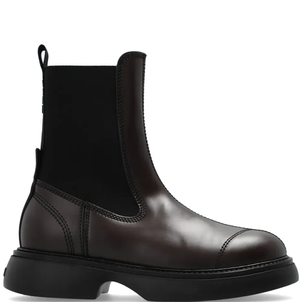 Кожаные ботинки Кожаные ботинки