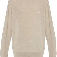 Шерстяной жаккардовый свитер