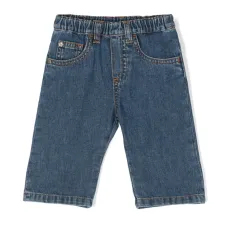 Джинсы с декором Medusa