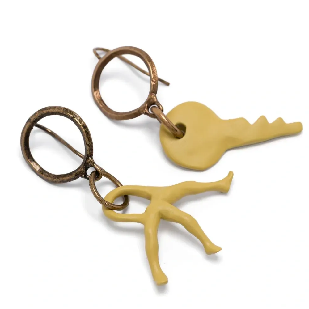 Серьги Bosetto Charms из коллаборации с Benni