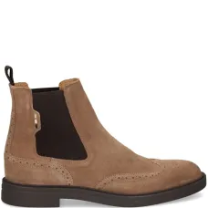 Ботинки челси с брогированием Ботинки челси с брогированием