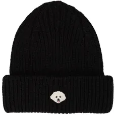 Шапка бини с аппликацией