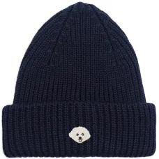 Шапка бини с аппликацией