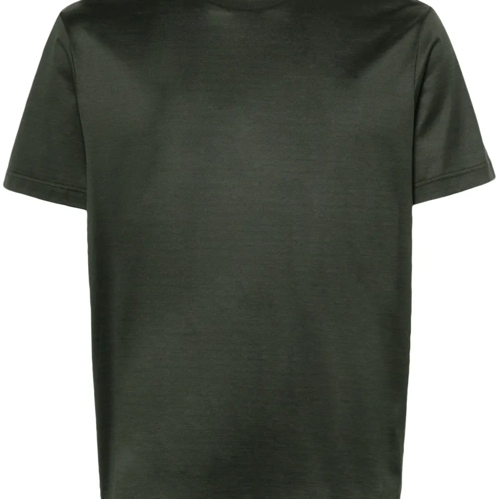 Футболка с круглым вырезом