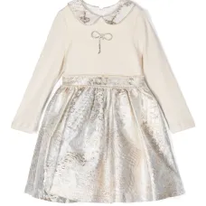 Платье с бантом