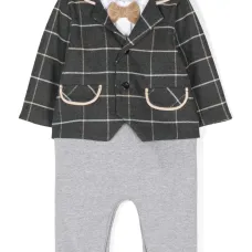 Ромпер в клетку Windowpane