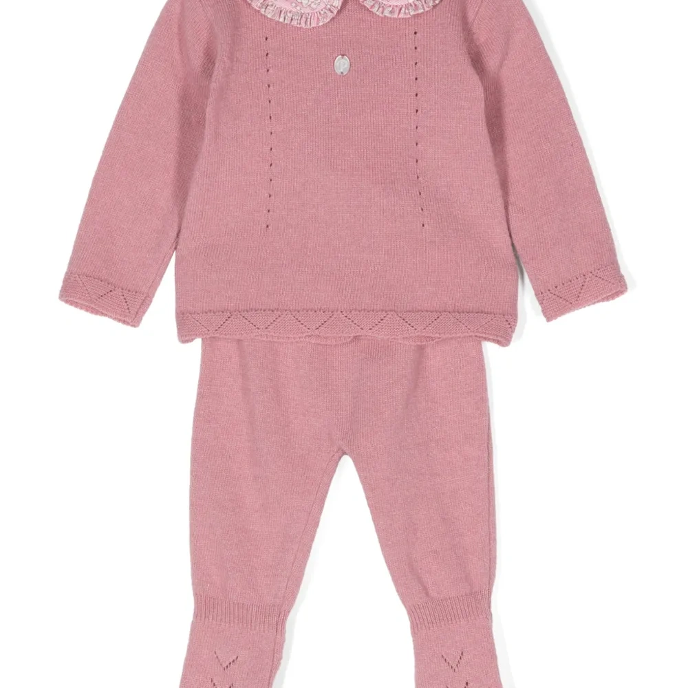 Трикотажный комплект с брюками