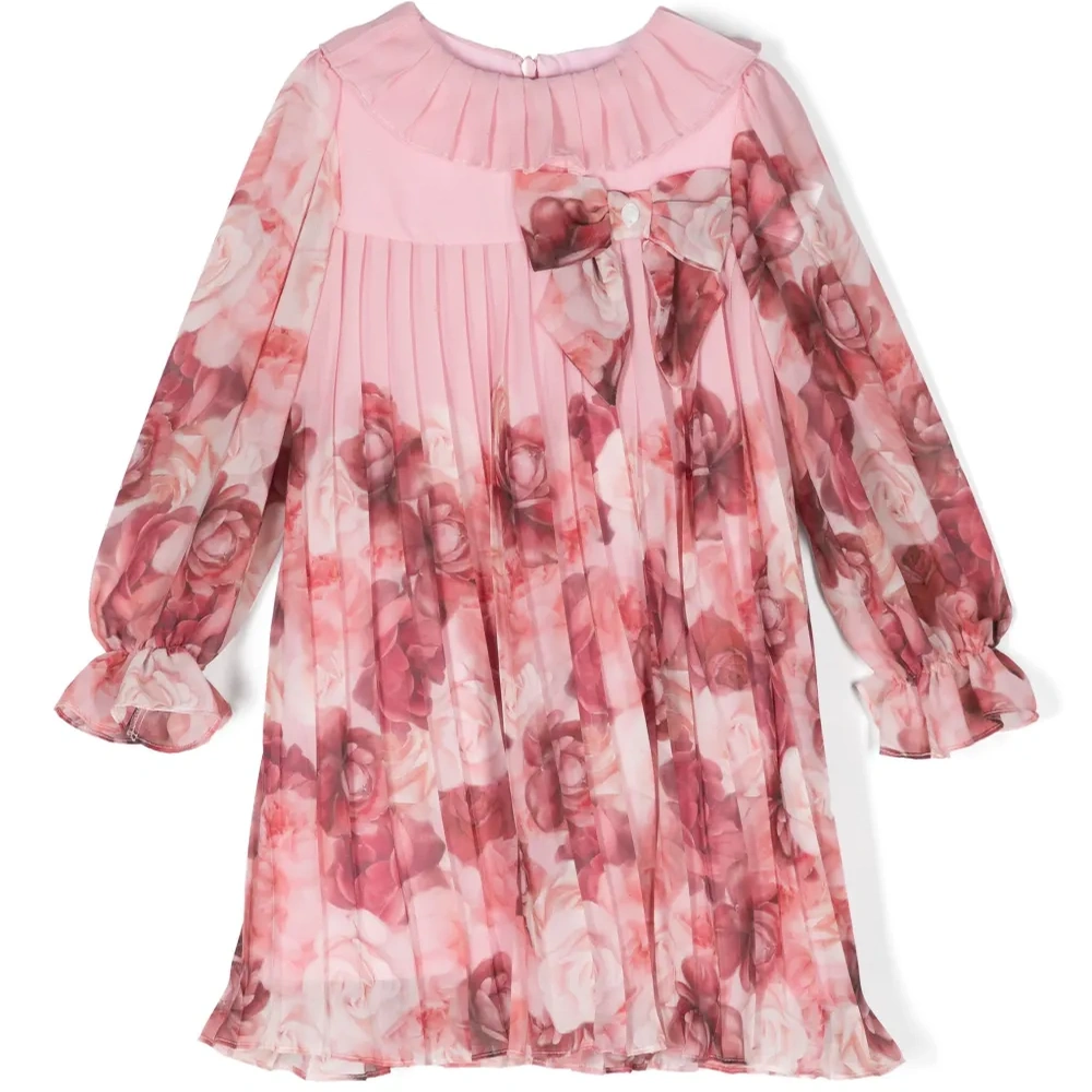 Платье с цветочным принтом