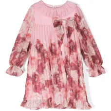 Платье с цветочным принтом