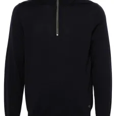 Свитер с воротником на молнии