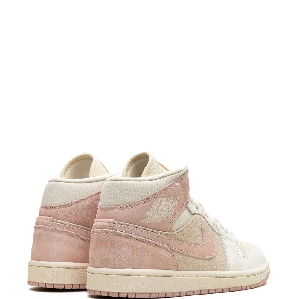 Кроссовки Air Jordan 1 Mid SE Coconut Milk/Legend Pink