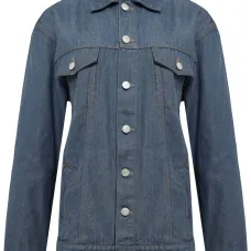 Джинсовая куртка оверсайз