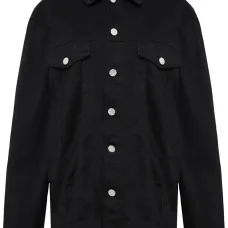 Джинсовая куртка оверсайз