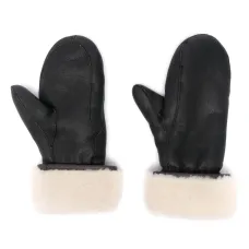 Варежки с подкладкой из овчины