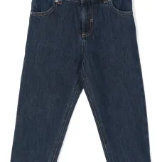 Джинсы с эффектом потертости