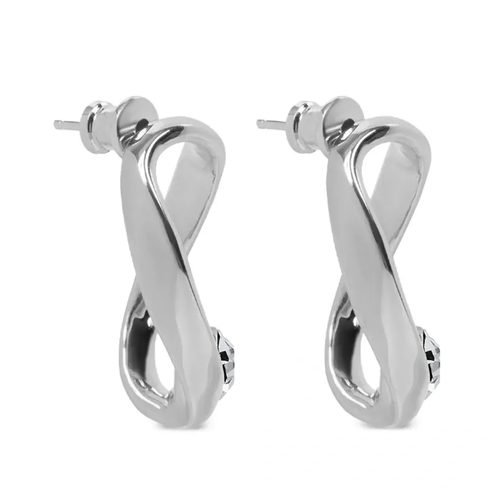 Овальные серьги-кольца