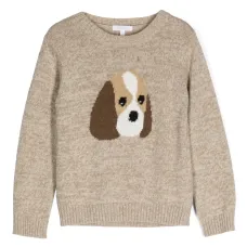 Свитер вязки интарсия