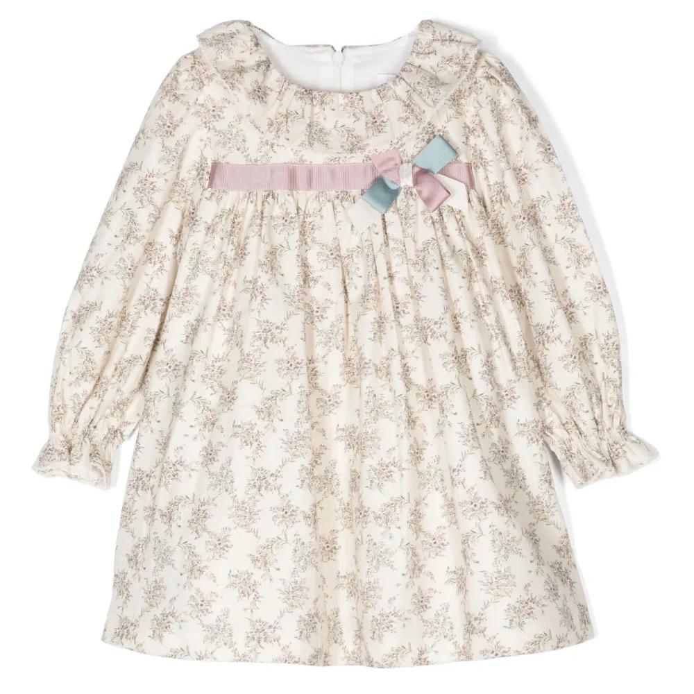 Платье с цветочным принтом