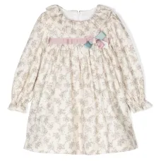 Платье с цветочным принтом