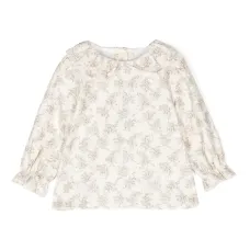 Блузка с цветочным принтом