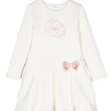 Платье с вышитым логотипом Платье с вышитым логотипом