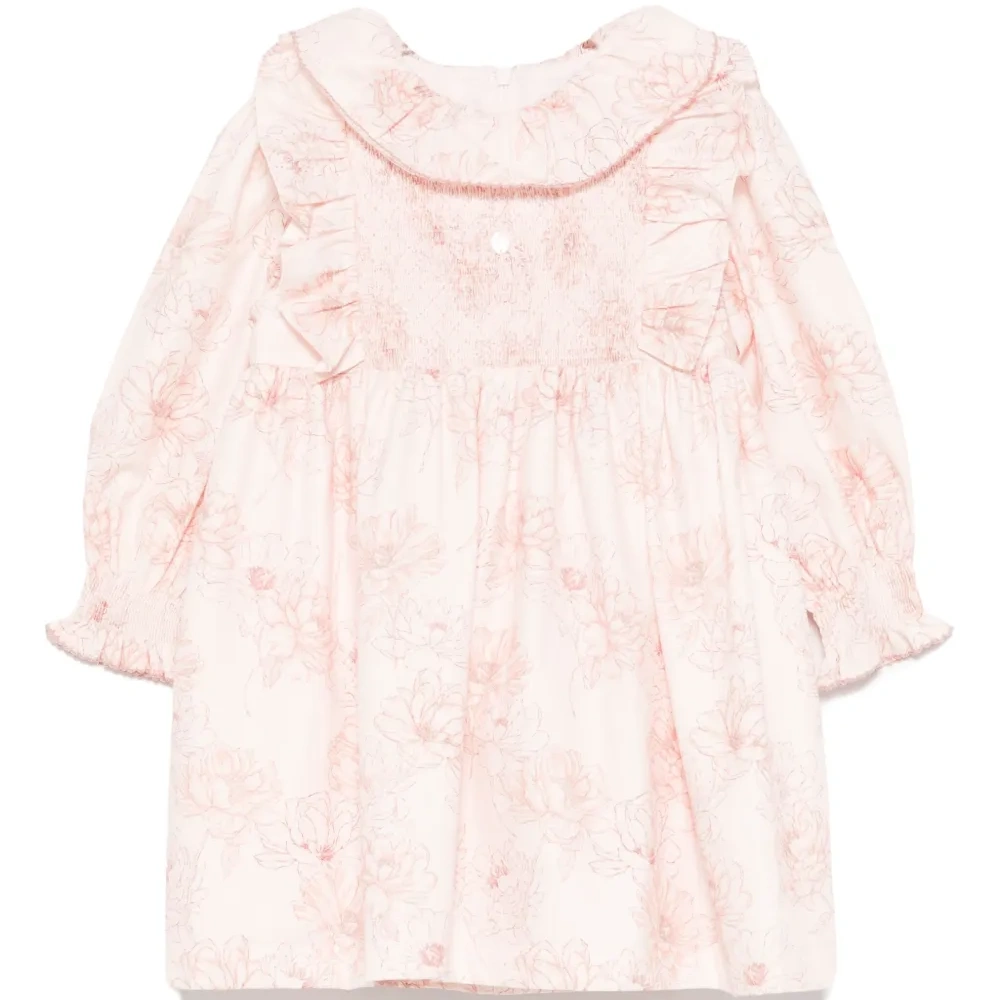 Платье с цветочным принтом