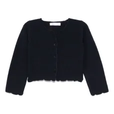 Кардиган с фестонами