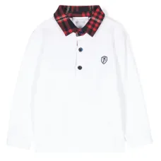 Рубашка поло с вышитым логотипом