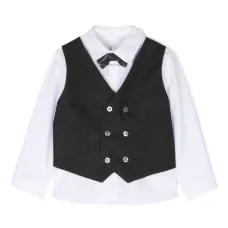 Рубашка со вставками