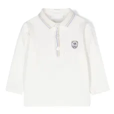 Рубашка поло с нашивкой-логотипом