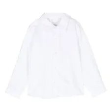 Рубашка с вышитым логотипом