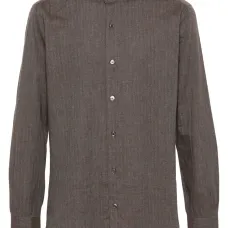 Куртка-рубашка с узором в елочку