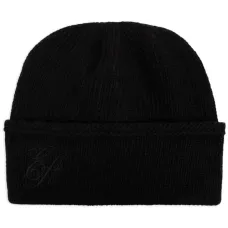 Шерстяная шапка бини с вышитым логотипом Шерстяная шапка бини с вышитым логотипом