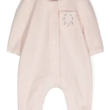 Ромпер с круглым вырезом